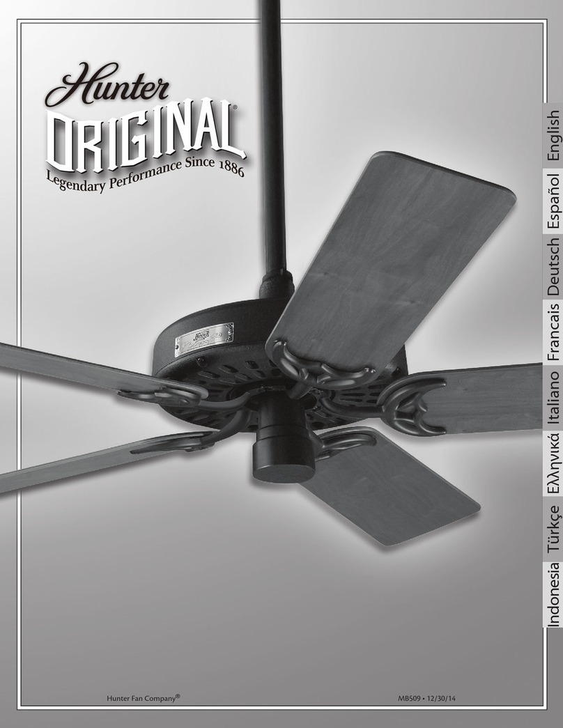 Hunter Original User manual