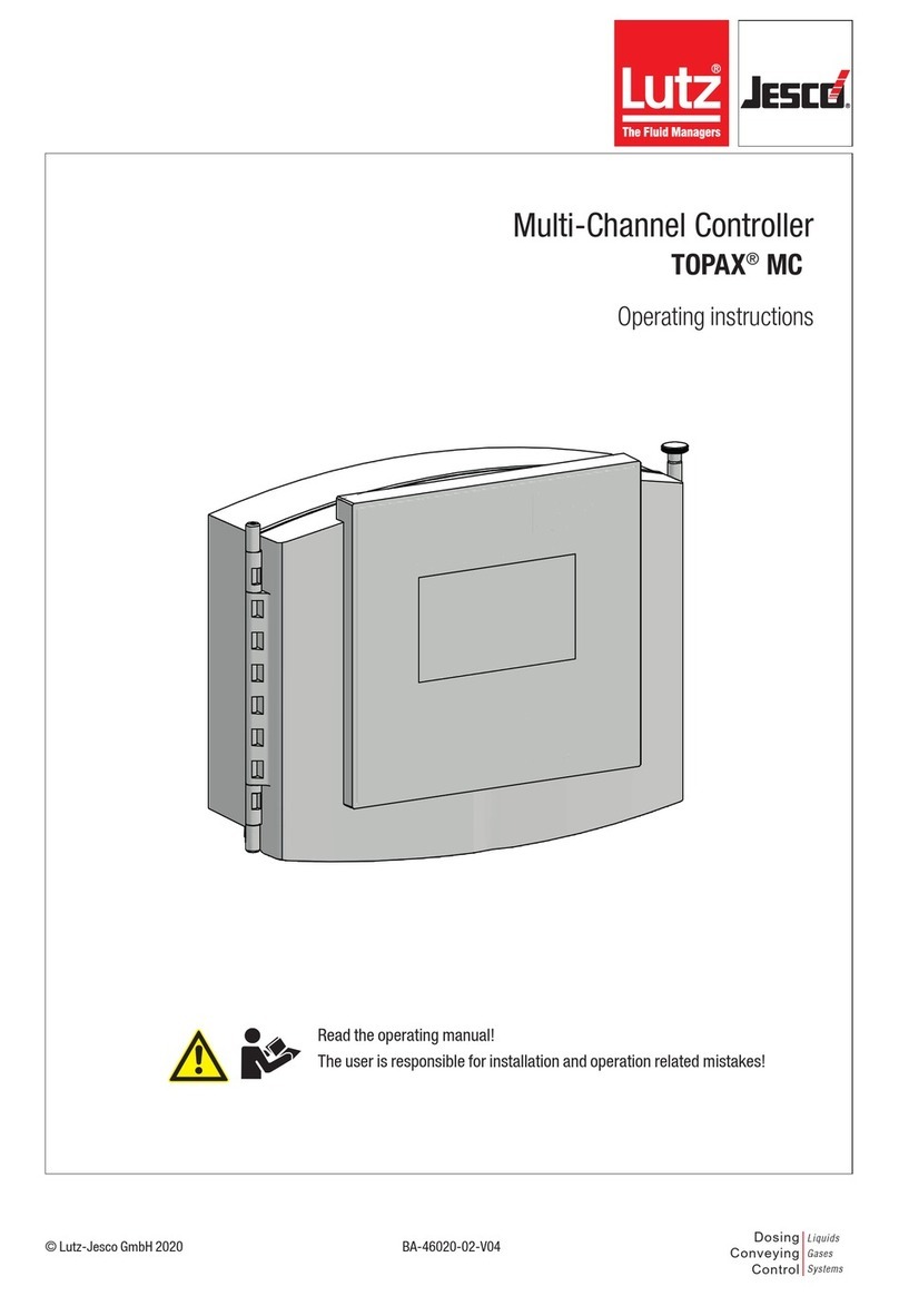 Lutz-Jesco TOPAX MC User manual