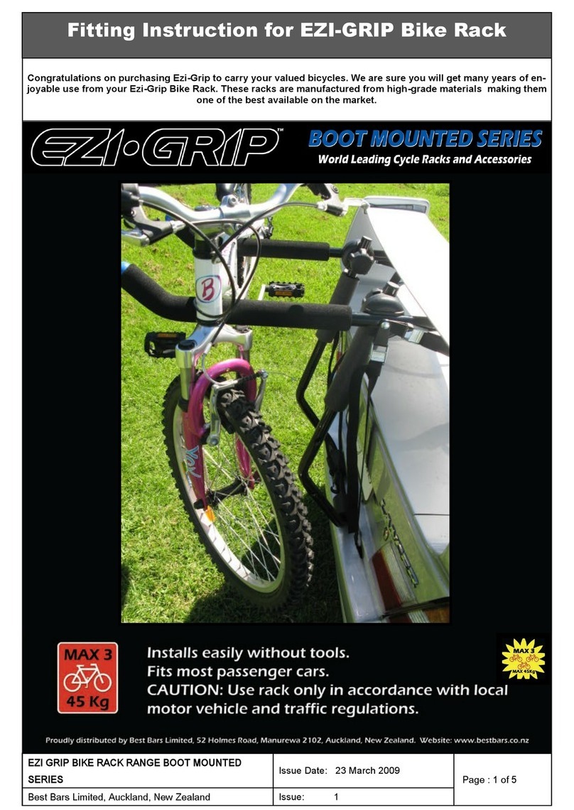 EZI-GRIP BOOT MOUNTED Series FITTING INSTRUCTION