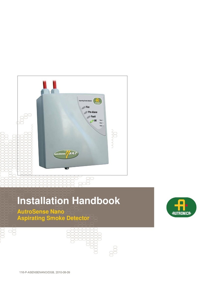 Autronica AutroSense Nano Installation handbook