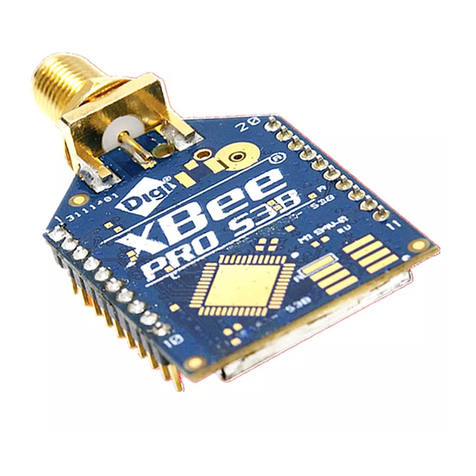 Digi XBEE-PRO S3 User manual Digi XBEE-PRO S3 User manual