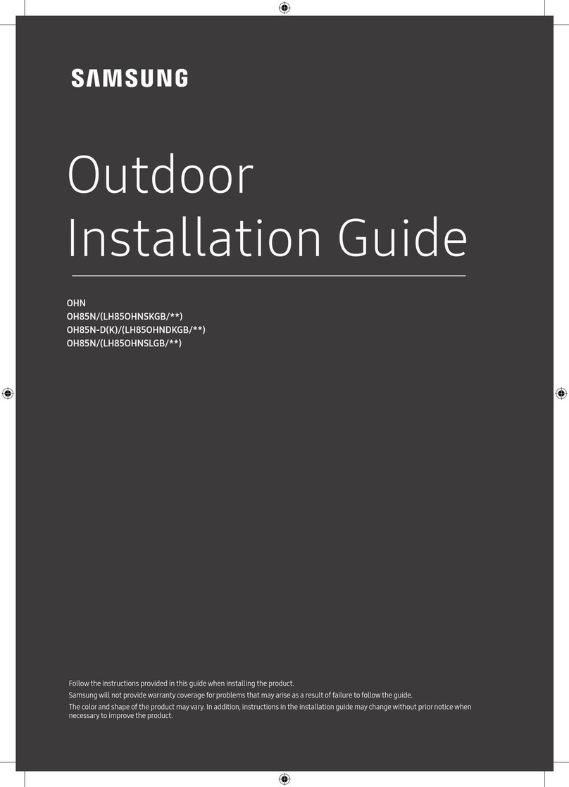 Samsung OHN Series User manual