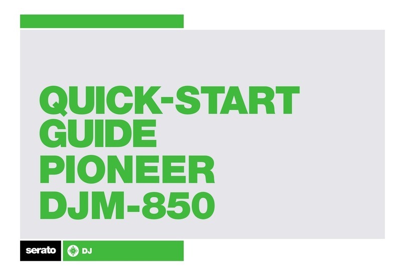 Pioneer DJM-850 User manual