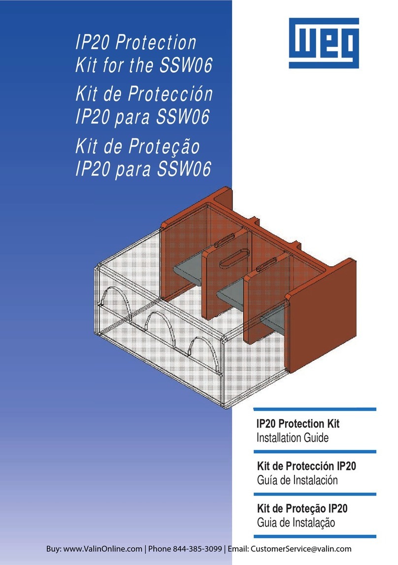 WEG IP20 User manual