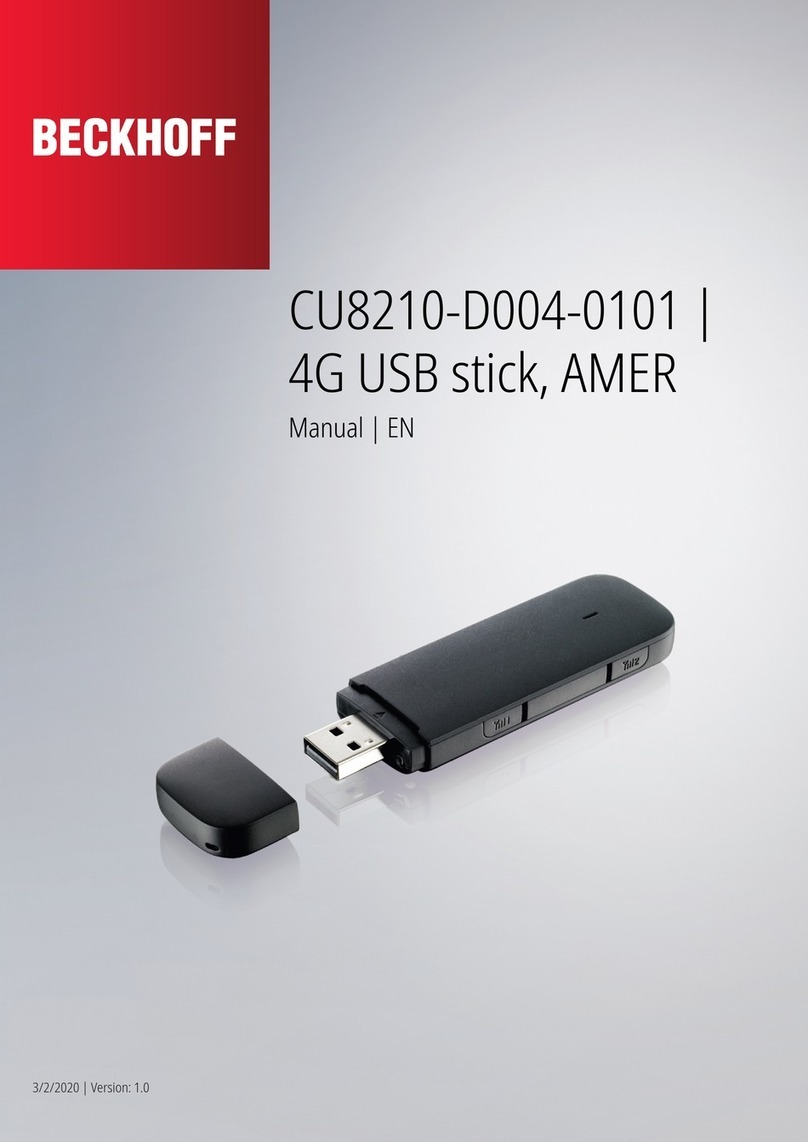 Beckhoff CU8210-D004-0101 manual