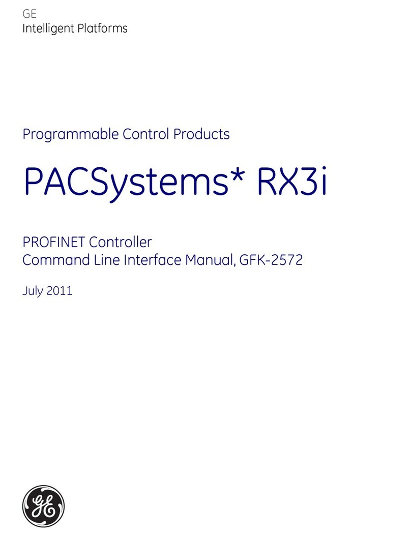 GE PACSystems* RX3i Command Line Interface Manual