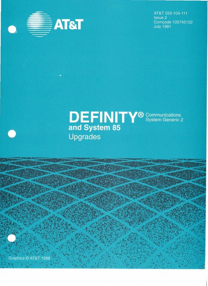 AT&T System 85 Upgrade guide
