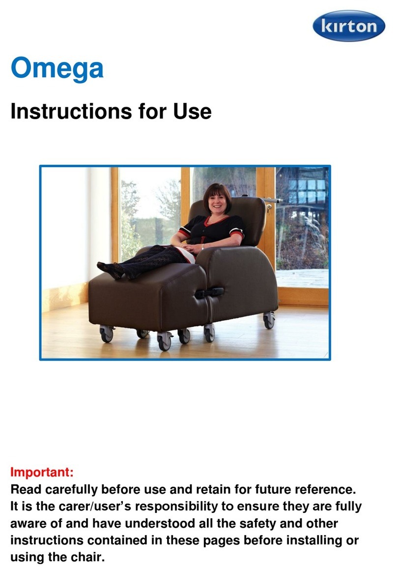 KIRTON Omega Instructions for use
