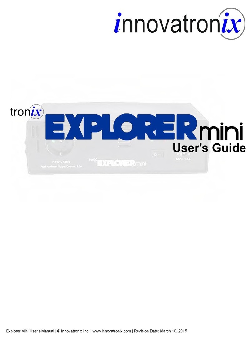Innovatronix Tronix Explorer Mini user guide