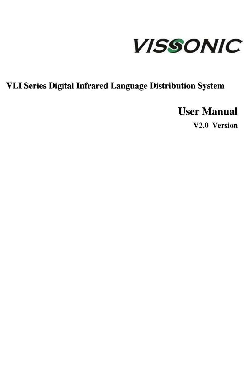 vissonic VLI Series user manual vissonic VLI Series user manual