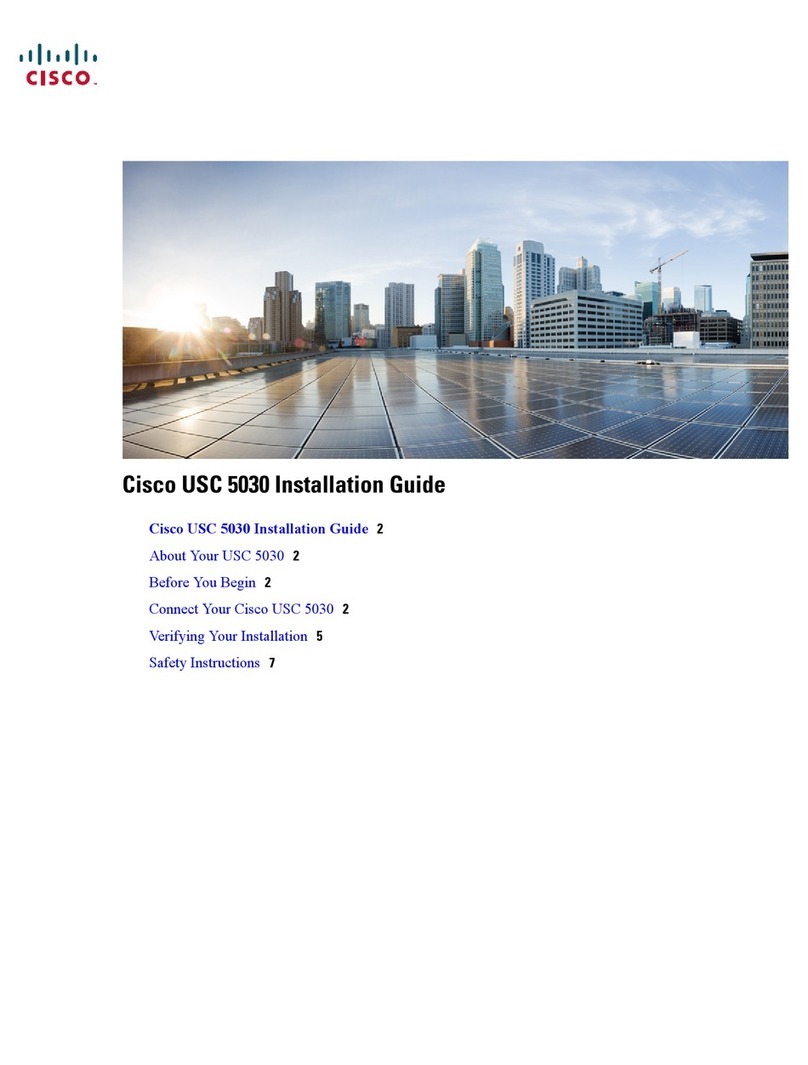 Cisco USC 5030 installation guide