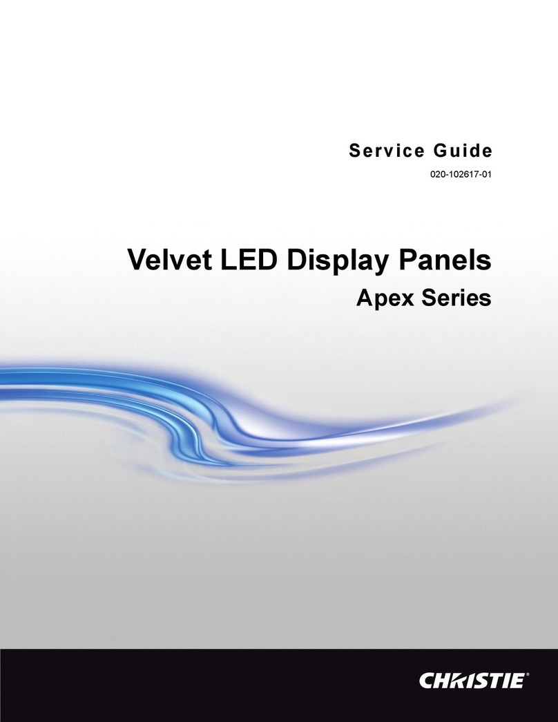 Christie Apex Series Service guide Christie Apex Series Service guide