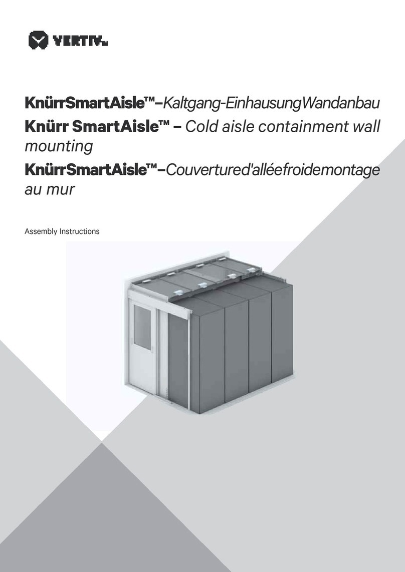 Vertiv Knurr SmartAisle Assembly instructions