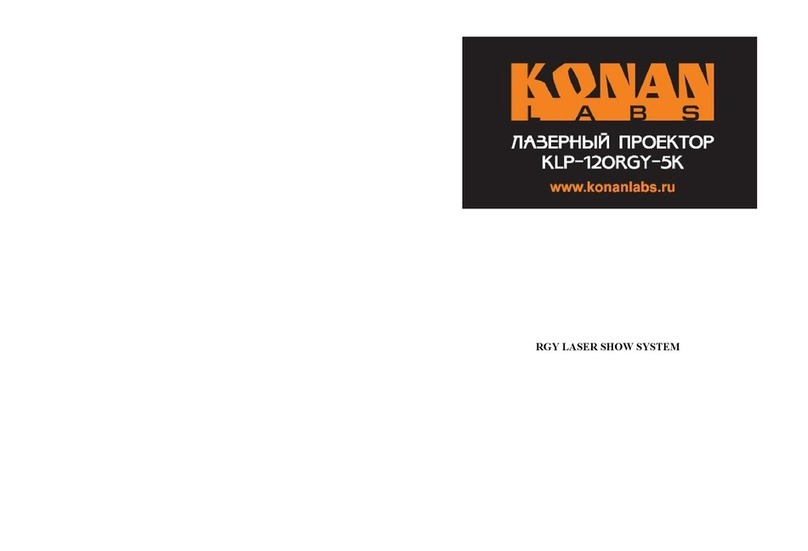 Konan Labs KLP-120RGY-5K User manual