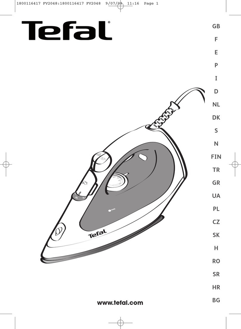 TEFAL FV2048 User manual TEFAL FV2048 User manual
