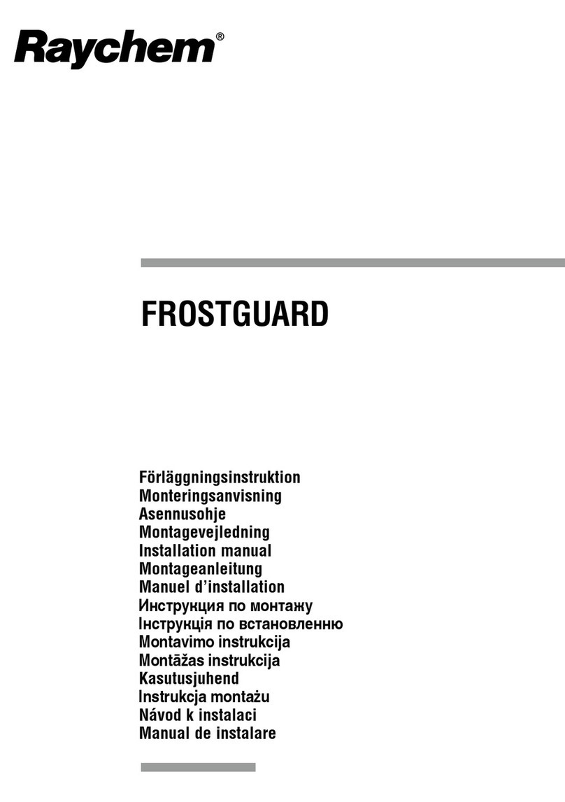 Tyco Raychem FROSTGUARD User manual