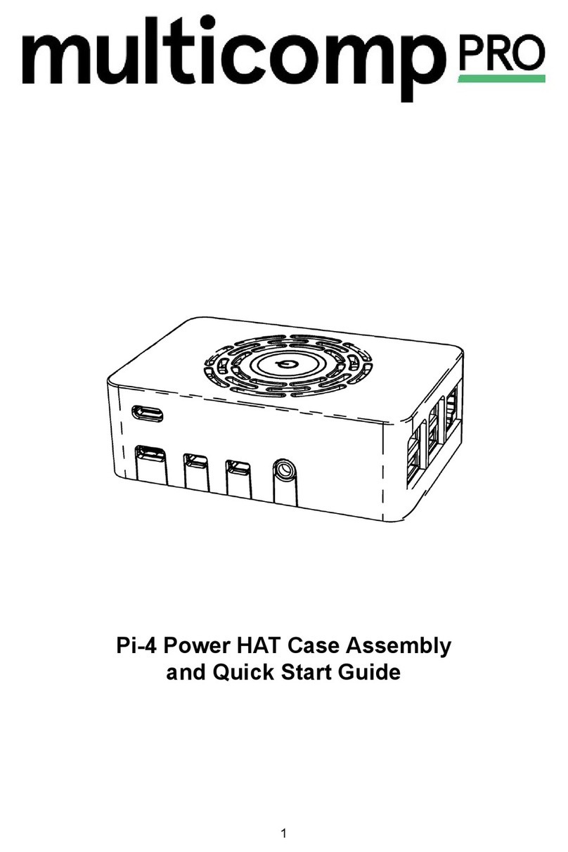 multicomp PRO Pi-4 quick start guide