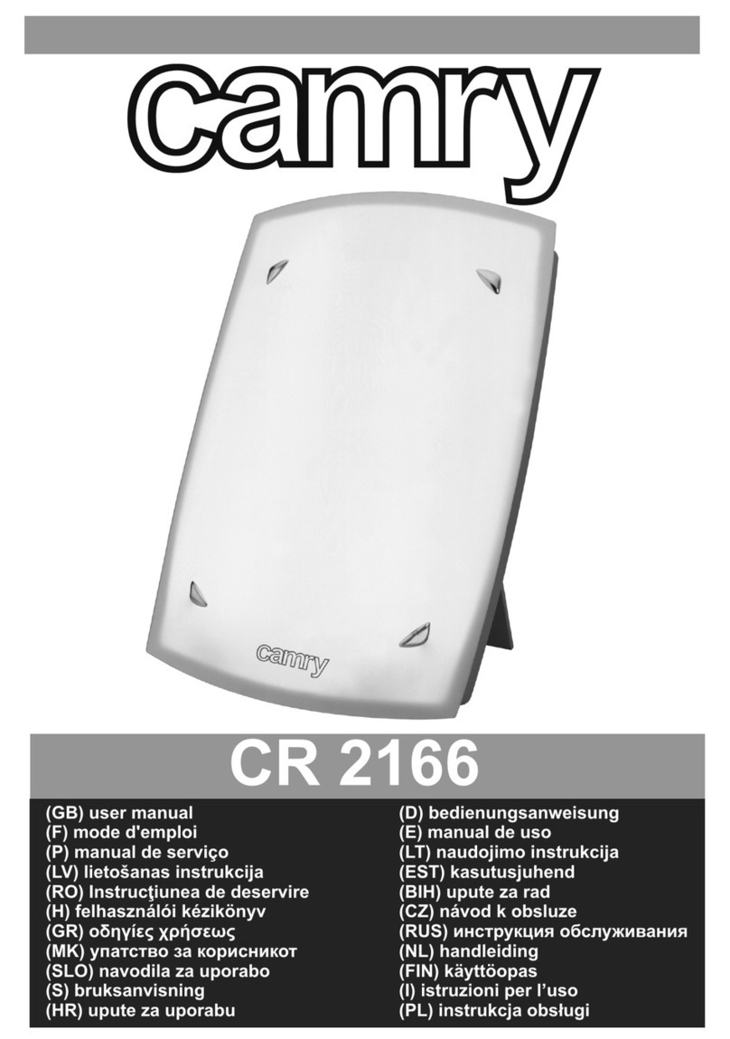camry CR 2166 user manual