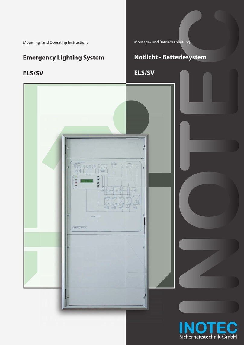 InoTec ELS/SV Mounting and operating instructions