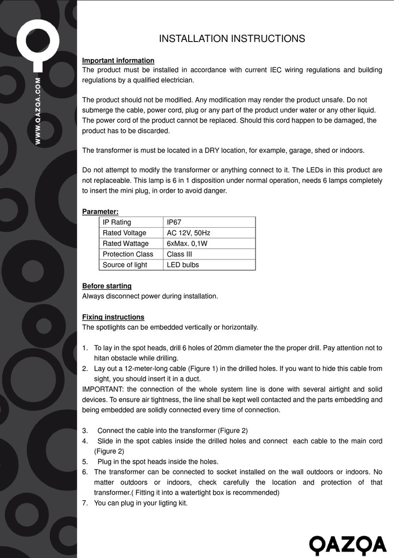 Qazqa 44966 installation instructions