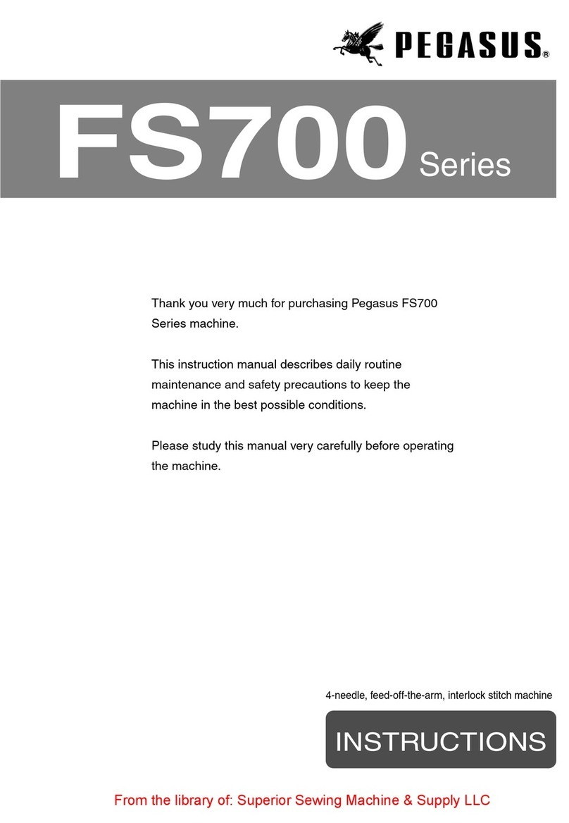 Pegasus FS700 Series instruction manual