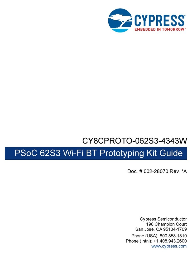 Cypress CY8CPROTO-062S3-4343W Guide