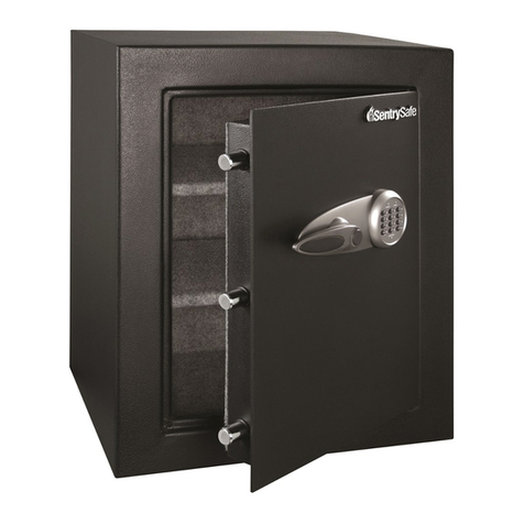 SentrySafe T8-331 User manual