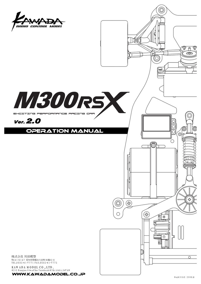 Kawada M300RSX Operation manual