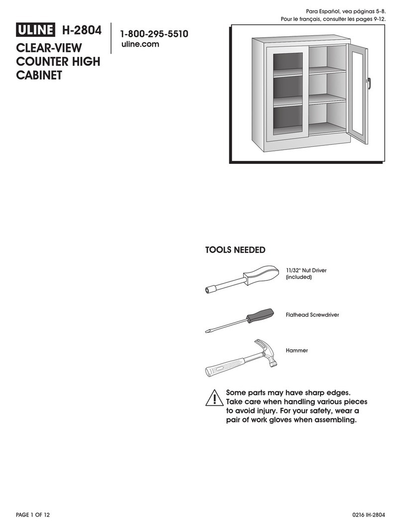 U-Line H-2804 User manual U-Line H-2804 User manual