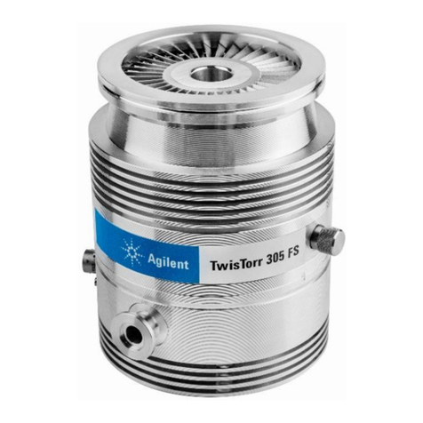 Agilent Technologies TwisTorr 305 FS Series User manual Agilent Technologies TwisTorr 305 FS Series User manual