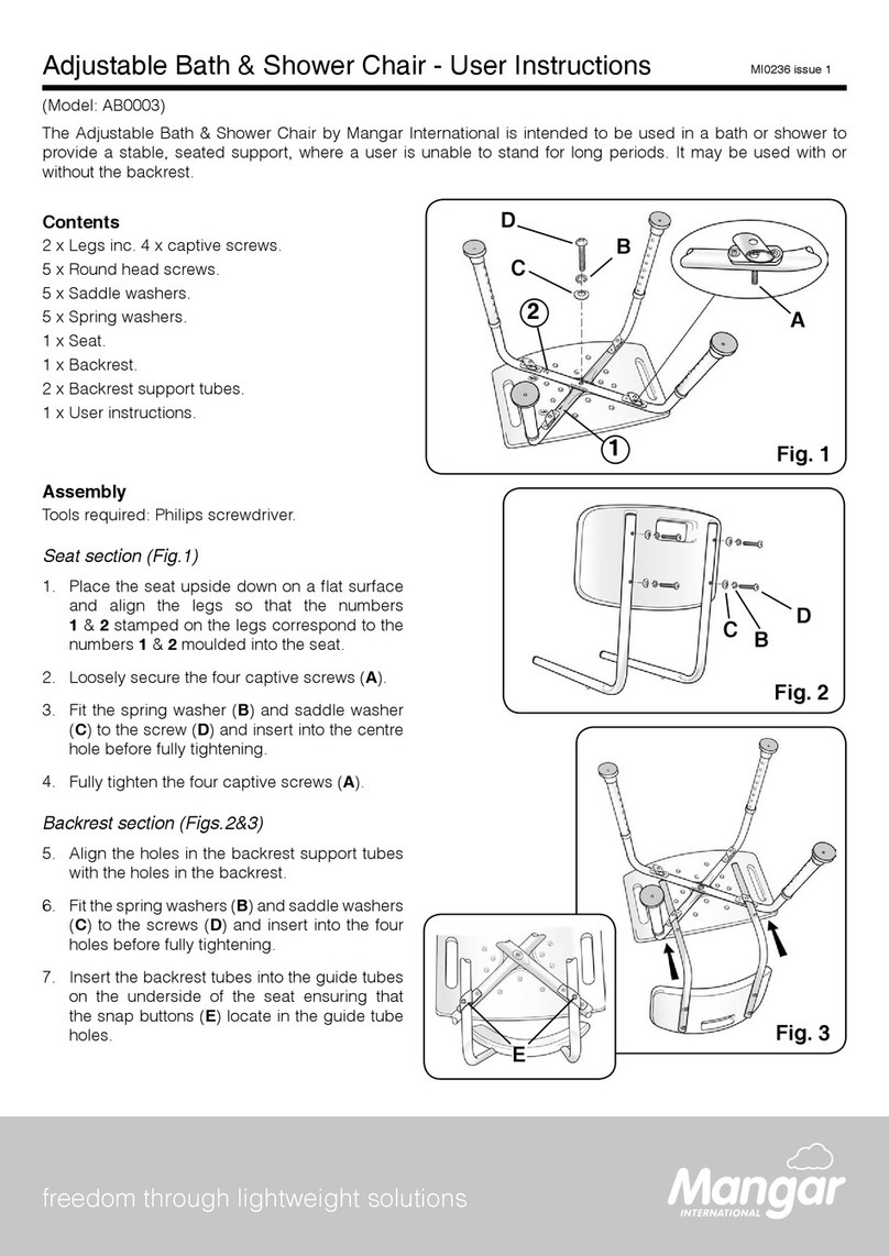 Mangar AB0003 User instructions Mangar AB0003 User instructions