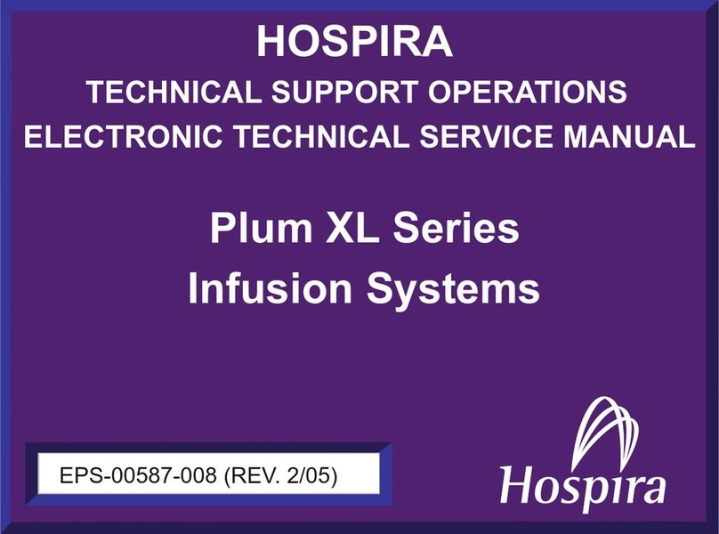 Hospira PLUM XL Series Operating manual