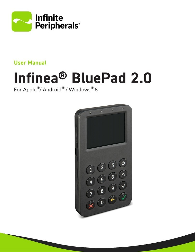 Infinite Peripherals Infinea BluePad 2.0 user manual