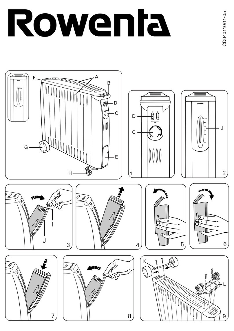 Rowenta OR 260 User manual