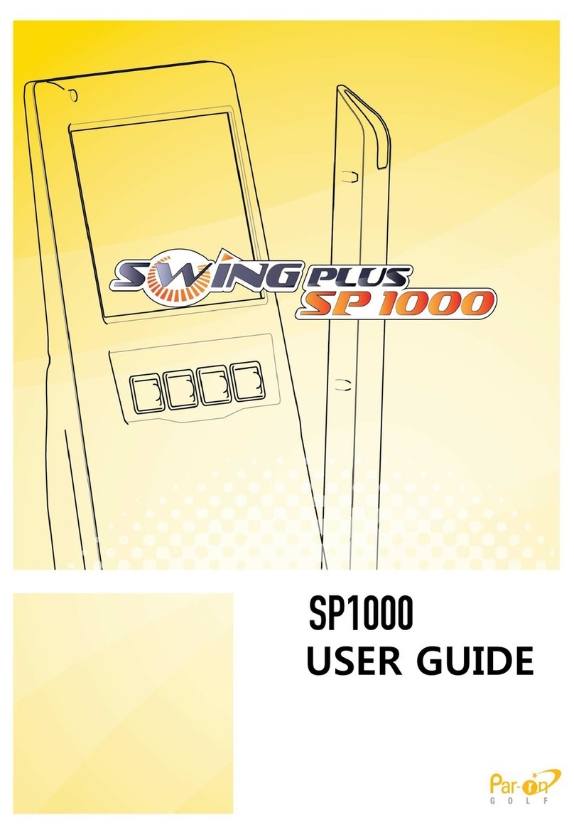 Par-on GOLF SWING PLUS SP1000 user guide
