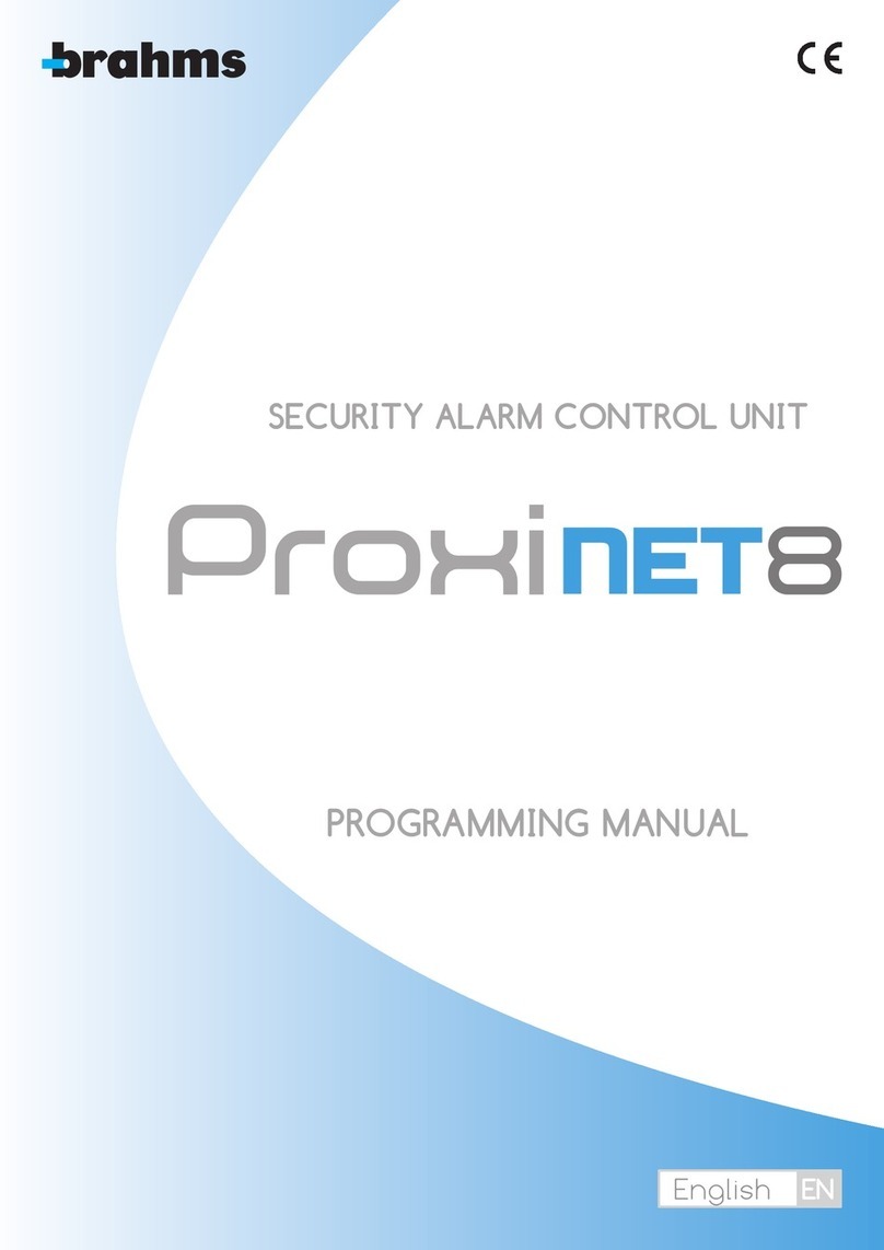 Brahms Proxinet 8 Programming manual