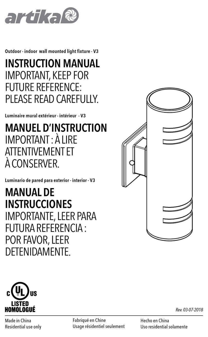Artika V3 User manual