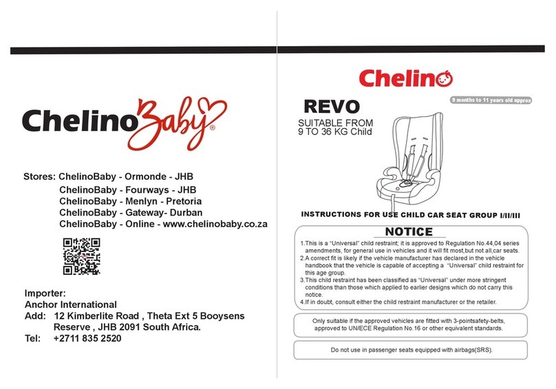 Chelino REVO Instructions for use