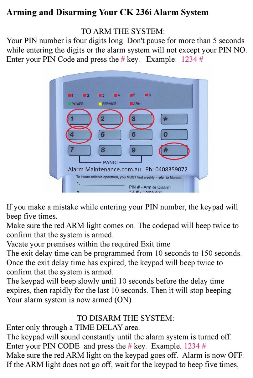 C & K Systems System 236i manual