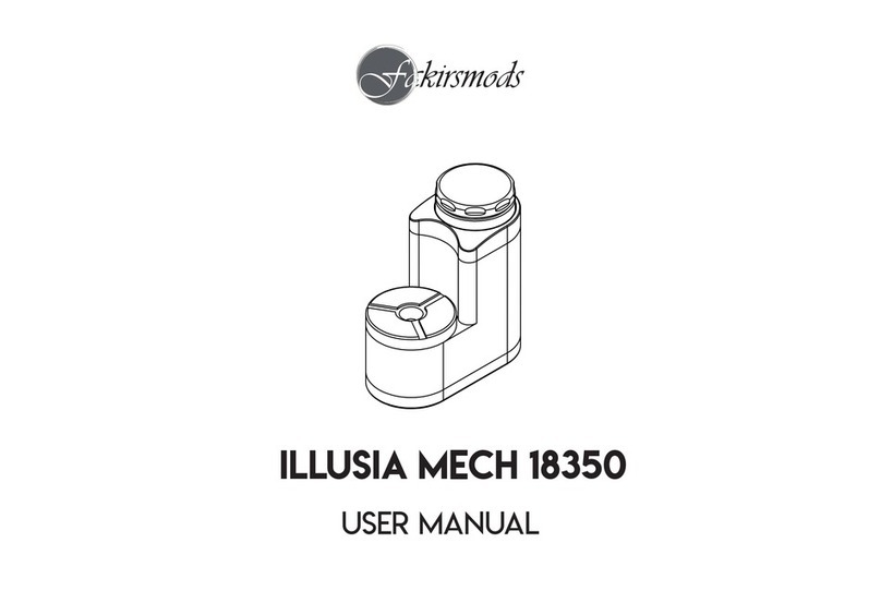 Fakirs Mods ILLUSIA MECH 18350 user manual
