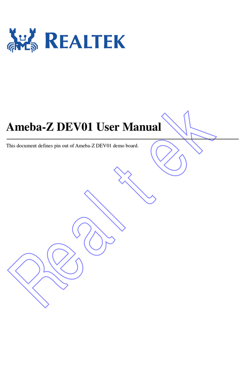 Realtek Ameba-Z DEV01 user manual