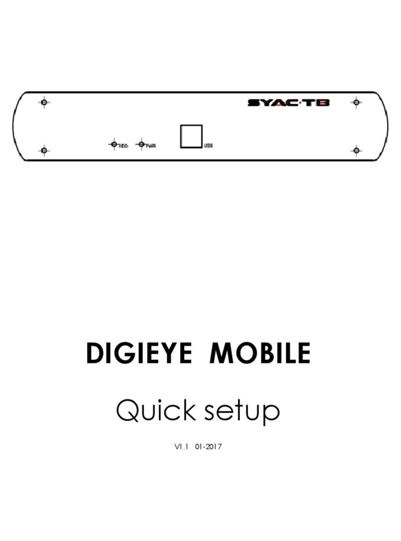 SYAC-TB DIGIEYE MOBILE Quick setup