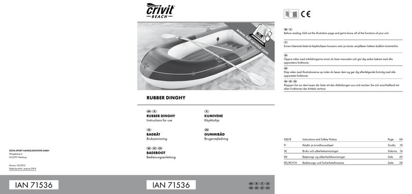 Crivit Beach Inshore 290 II Instructions for use
