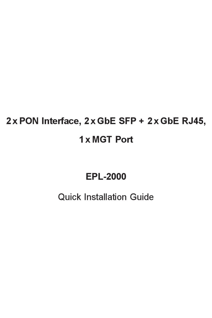 Planet EPL-2000 Quick installation guide