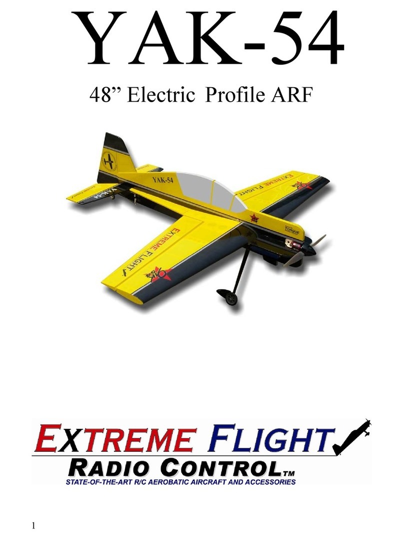 Extreme Flight RC YAK-54 Assembly manual