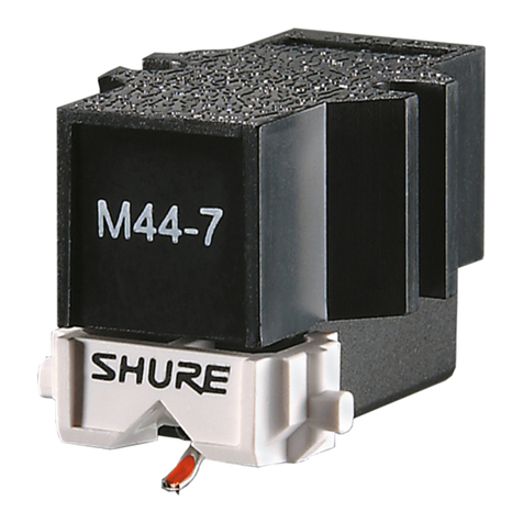 Shure 25 Series User manual