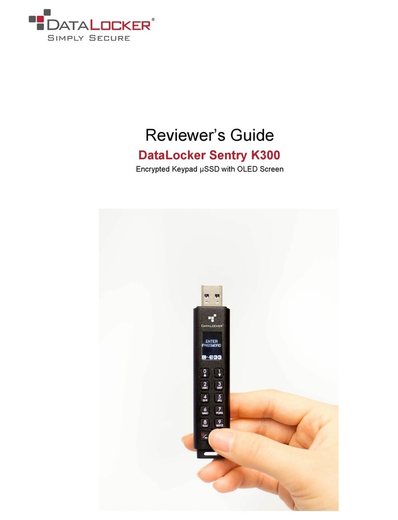 DataLocker Sentry K300 Reviewer's guide