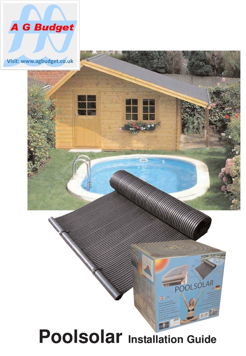 AG Budget Poolsolar installation guide AG Budget Poolsolar installation guide