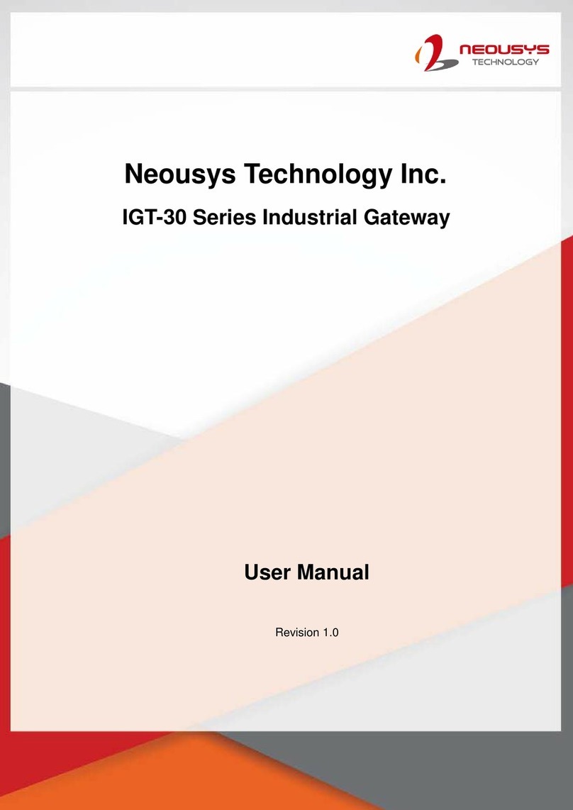 Neousys IGT-30 Series user manual