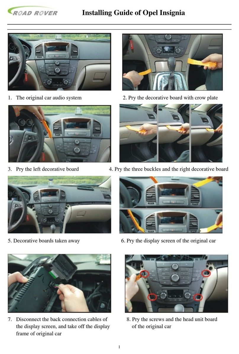 Road Rover C7005BR Installing guide
